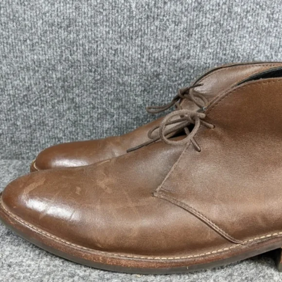 Thursday Boot Company Everyday Mens Brown Leather Ankle Chukka Boots USA - Picture 5 of 12